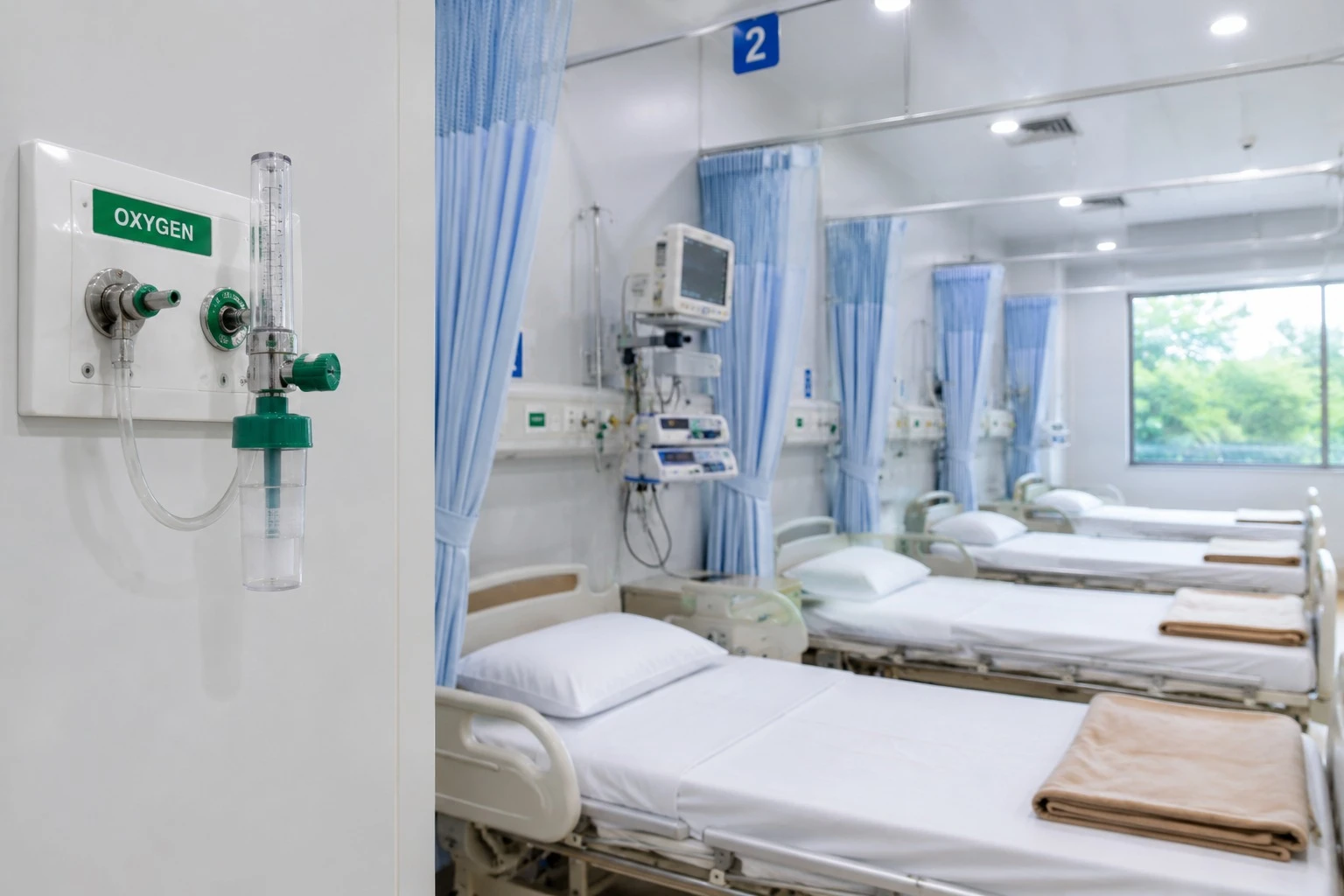 Illustration for Clinic Oxygen Supply Sri Lanka.